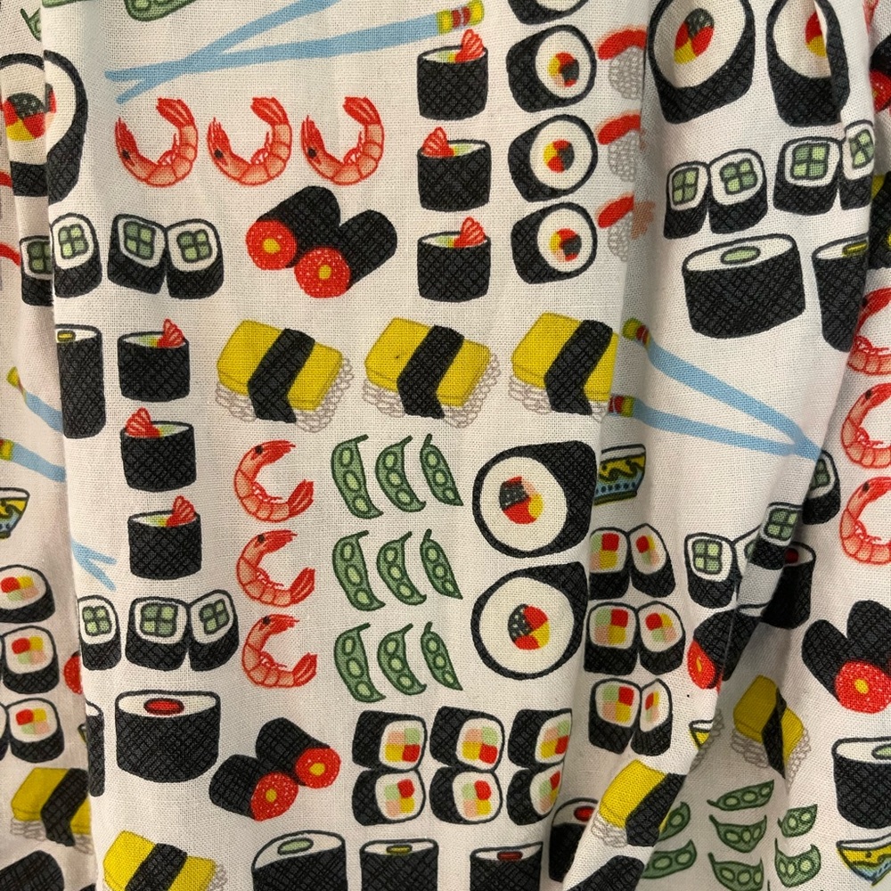 Retrolicious Sushi Print Dress, 3X